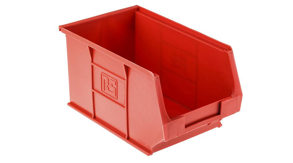 Storage Box, 150x240x130mm, 20kg, Polypropylene (PP), Red